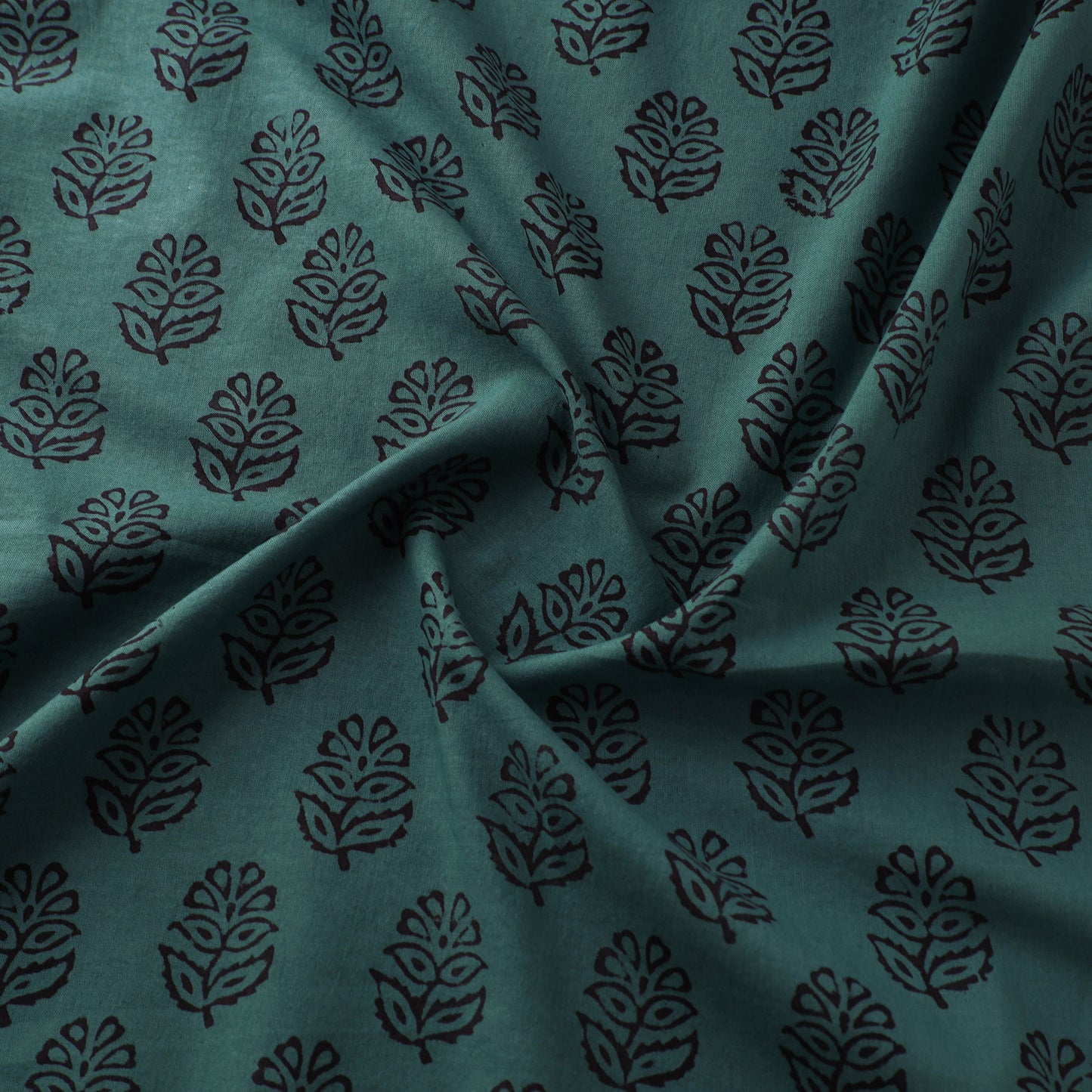 Bagh Hand Block Print Natural Dyed Cotton Fabric 10