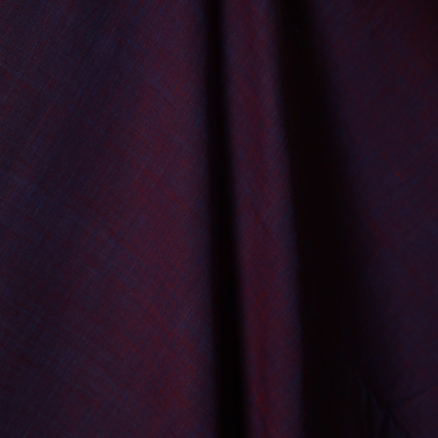 Purple - handspun handloom natural dyed cotton kora plain