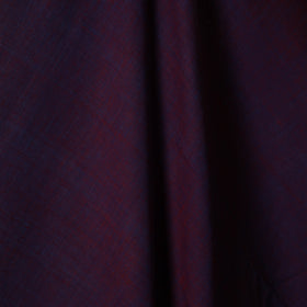 Purple - handspun handloom natural dyed cotton kora plain