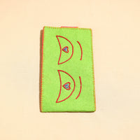 felt mobile pouch