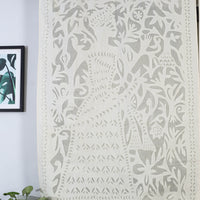 Applique Cutwork Window Curtain