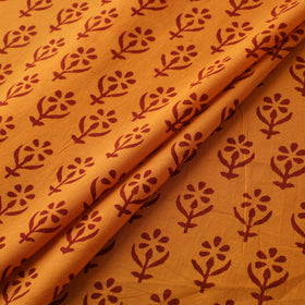 Bagh Hand Block Print Natural Dyed Cotton Fabric 11