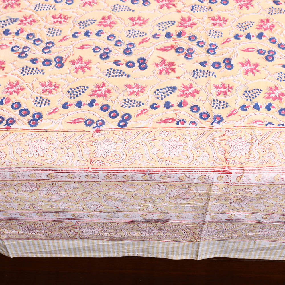 Sanganeri Double Bed Cover