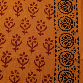 Bagh Hand Block Print Natural Dyed Cotton Fabric 11