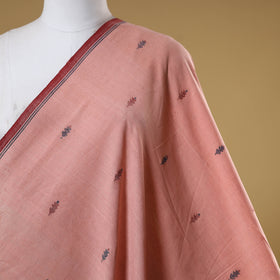 Pink - handspun handloom natural dyed cotton buti