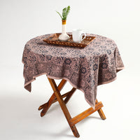 kalamkari block printed table cover