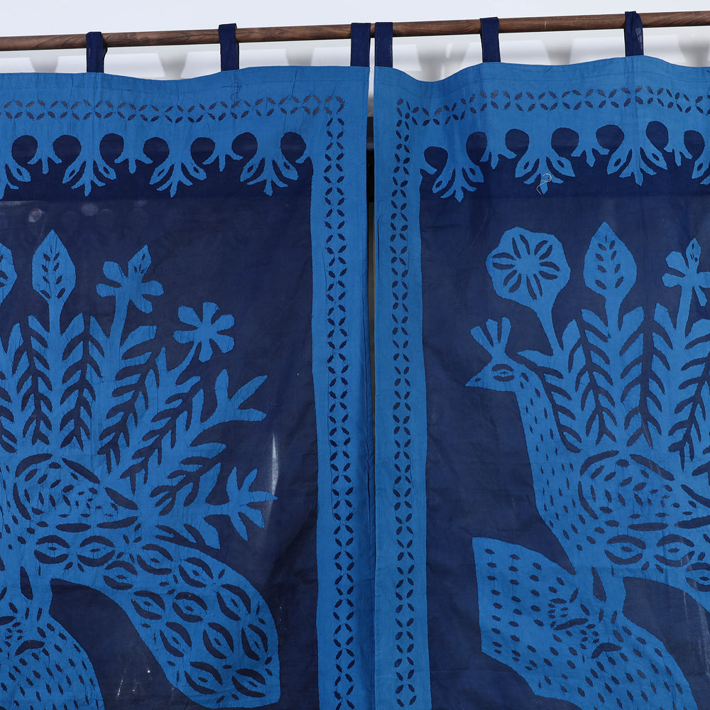 Applique Cutwork Window Curtain