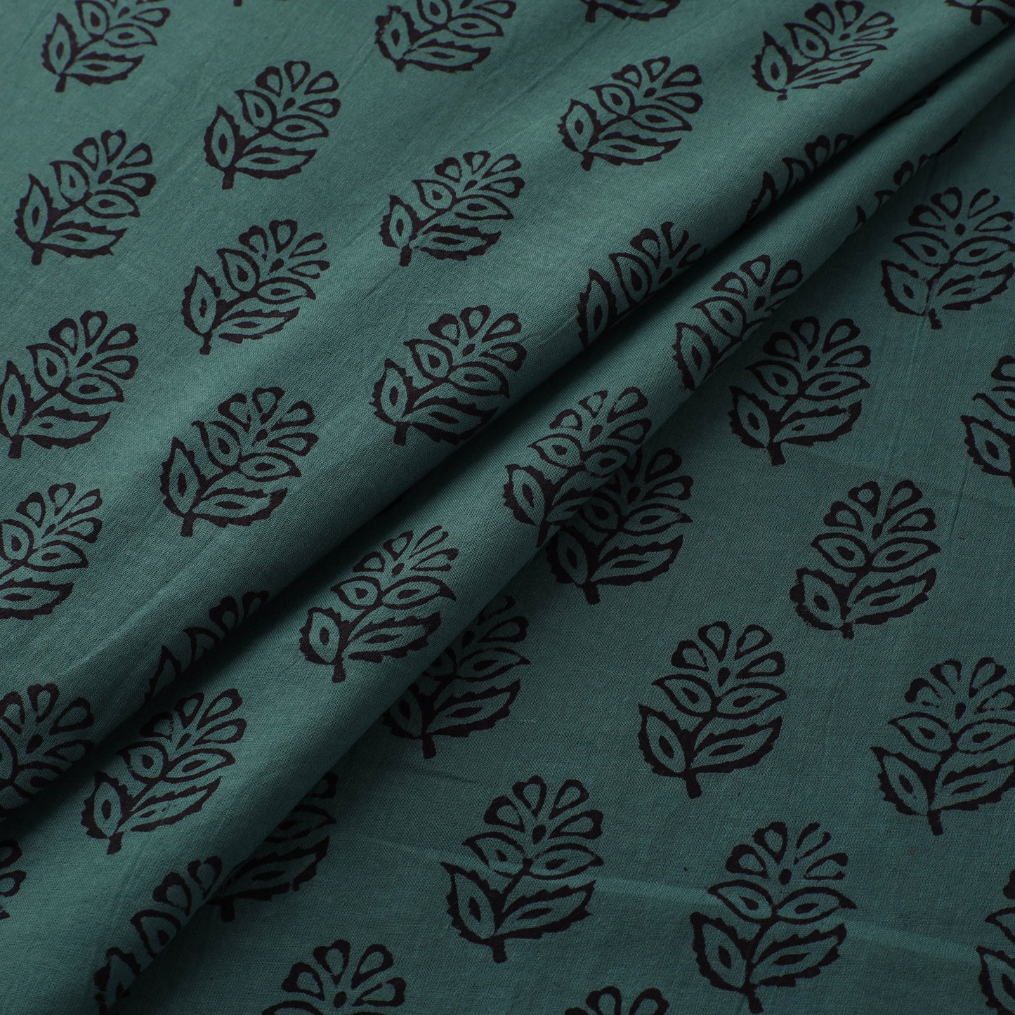 Bagh Hand Block Print Natural Dyed Cotton Fabric 12