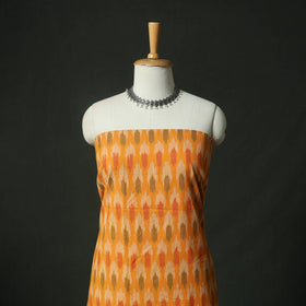 Pochampally Ikat Weave Cotton 2pc Unstitched Dress Material Kurta Set 13