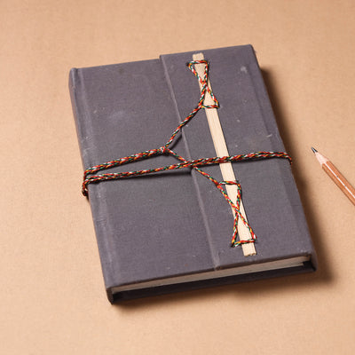 Fabric Cover Handmade Paper Notebook with Thread Lock
