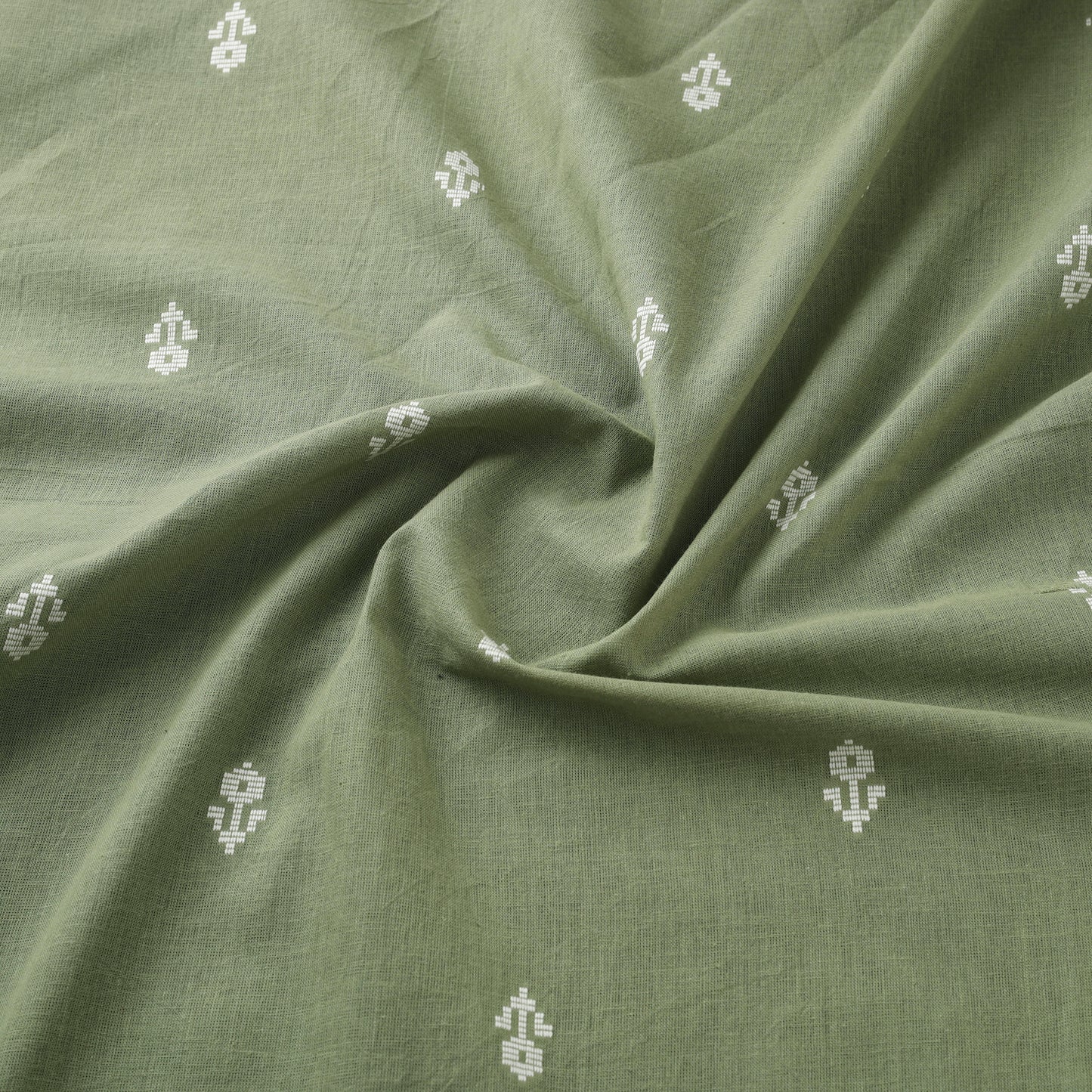 Prewashed Cotton Jacquard Buti Fabric 04
