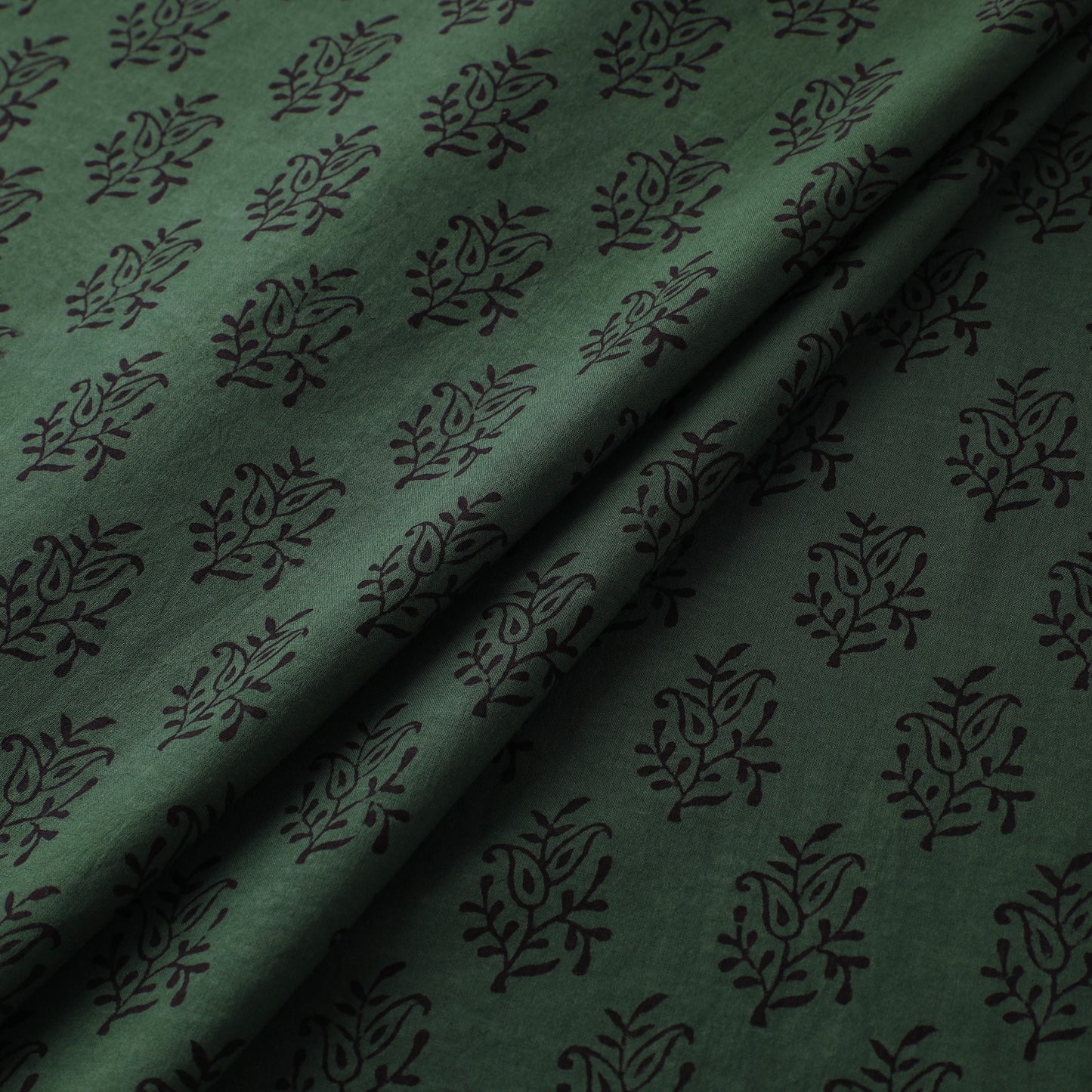 Bagh Hand Block Print Natural Dyed Cotton Fabric 14