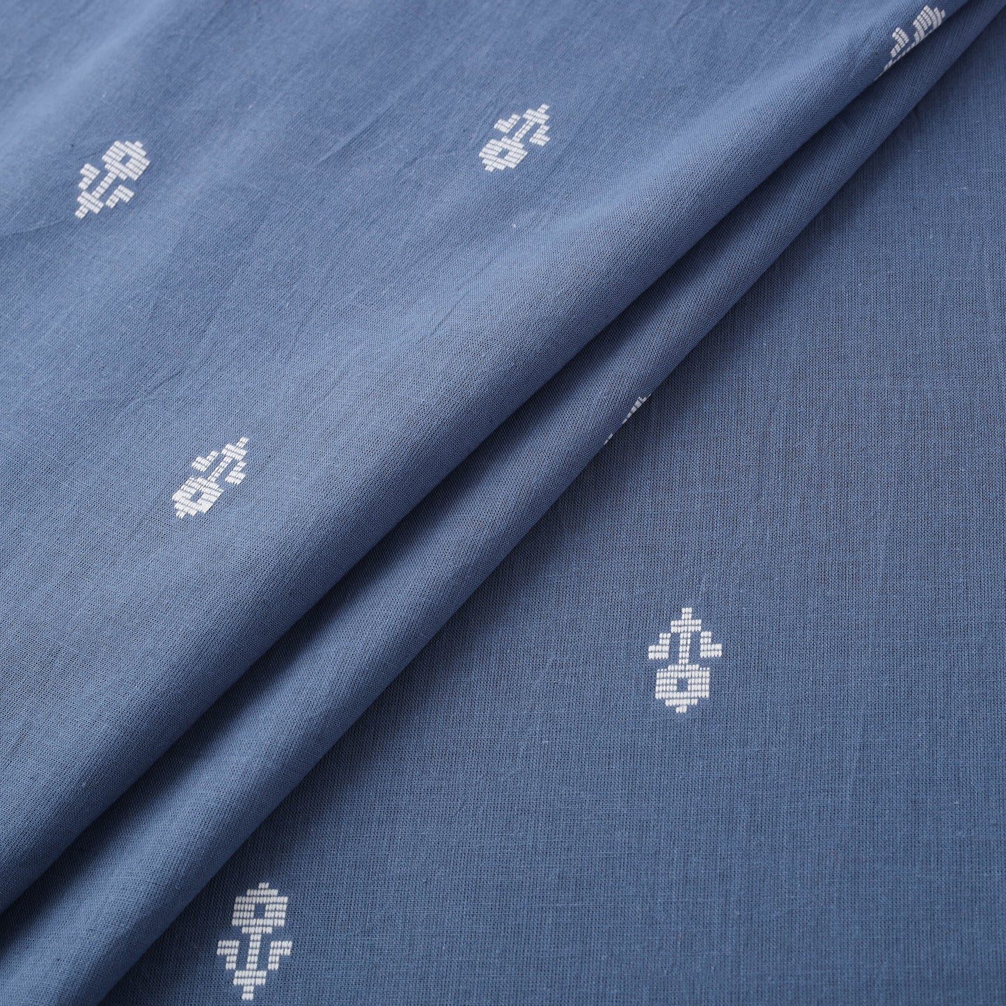 Prewashed Cotton Jacquard Buti Fabric 01