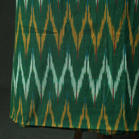 Pochampally Ikat Weave Cotton 2pc Unstitched Dress Material Kurta Set 14