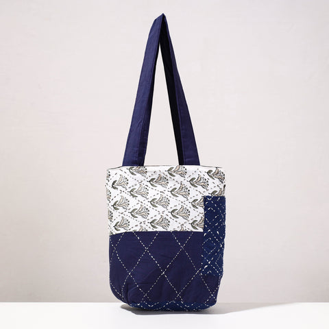 kantha shopping bag