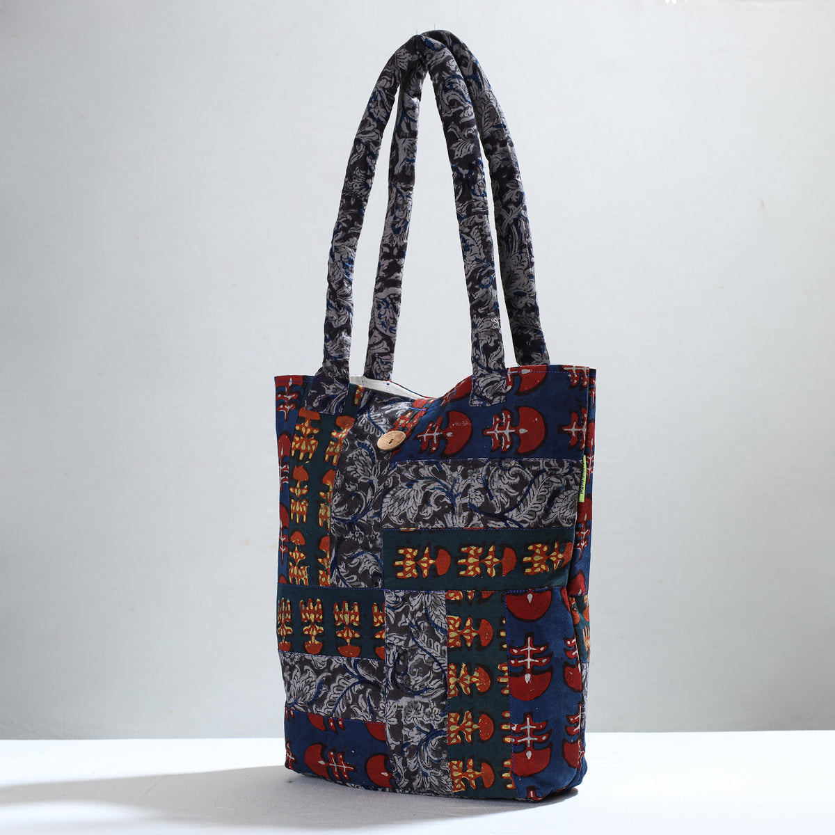 patchwork shoulder bag