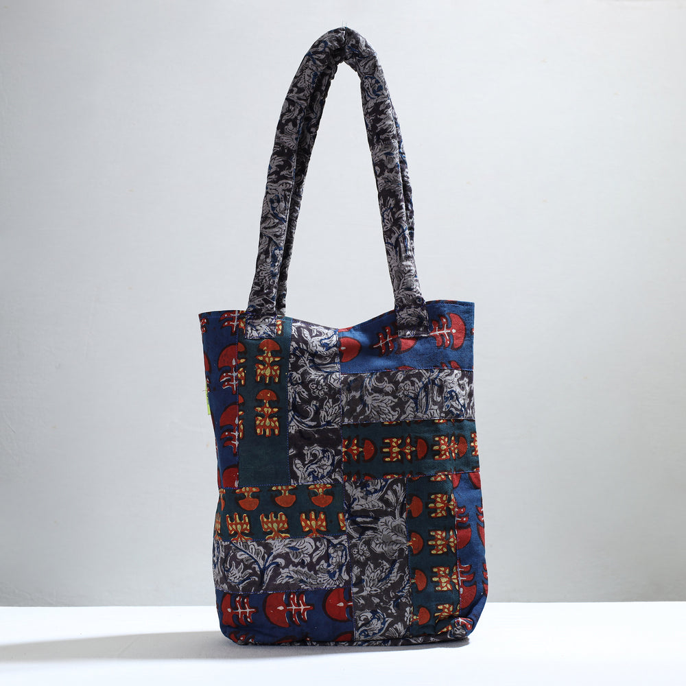 patchwork shoulder bag