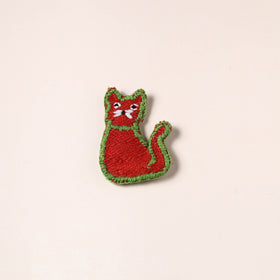 Hand Embroidered Chandi Mati Fridge Magnet 