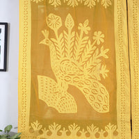 Applique Cutwork Window Curtain