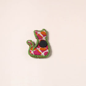  Hand Embroidered Chandi Mati Fridge Magnet 