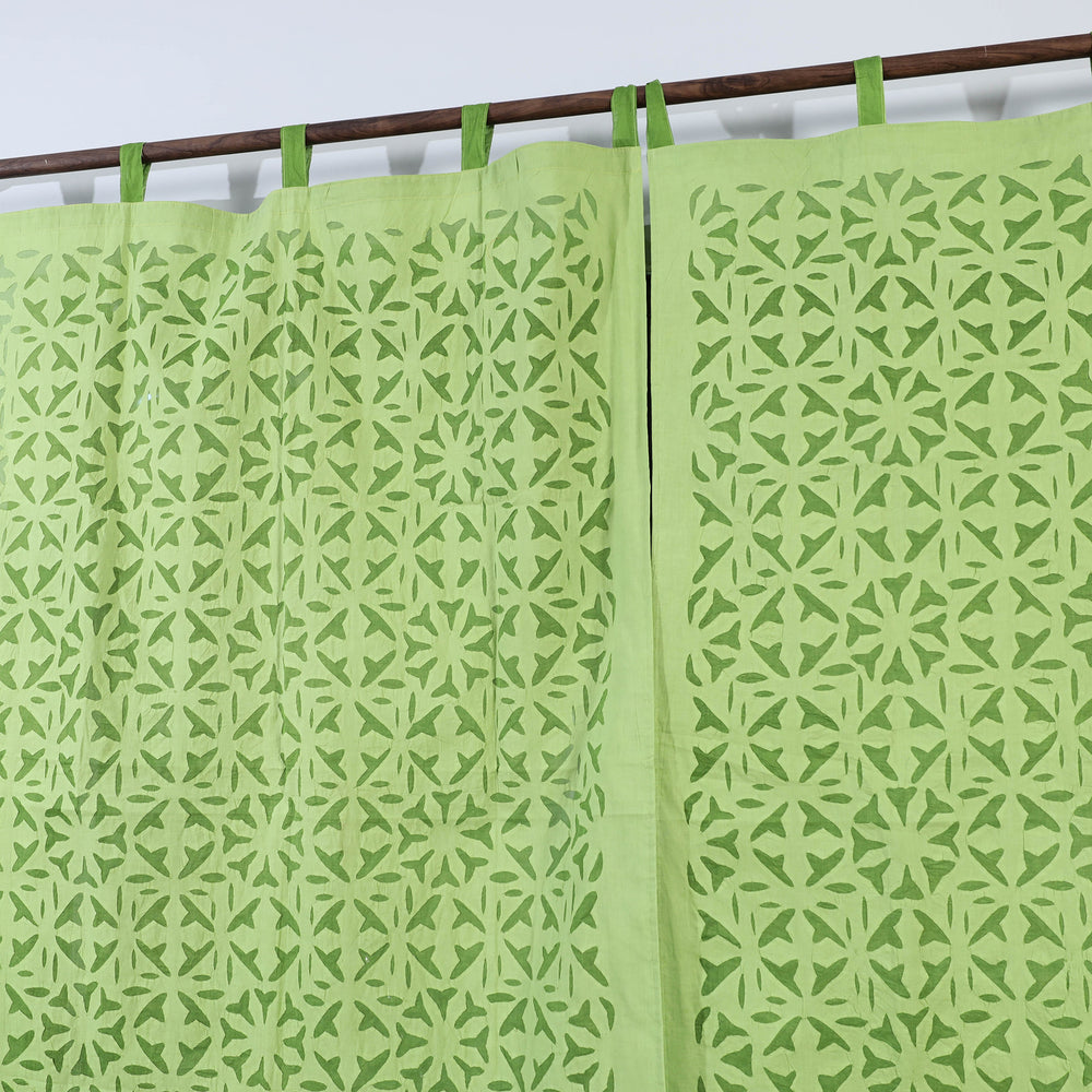 Applique Cutwork Window Curtain