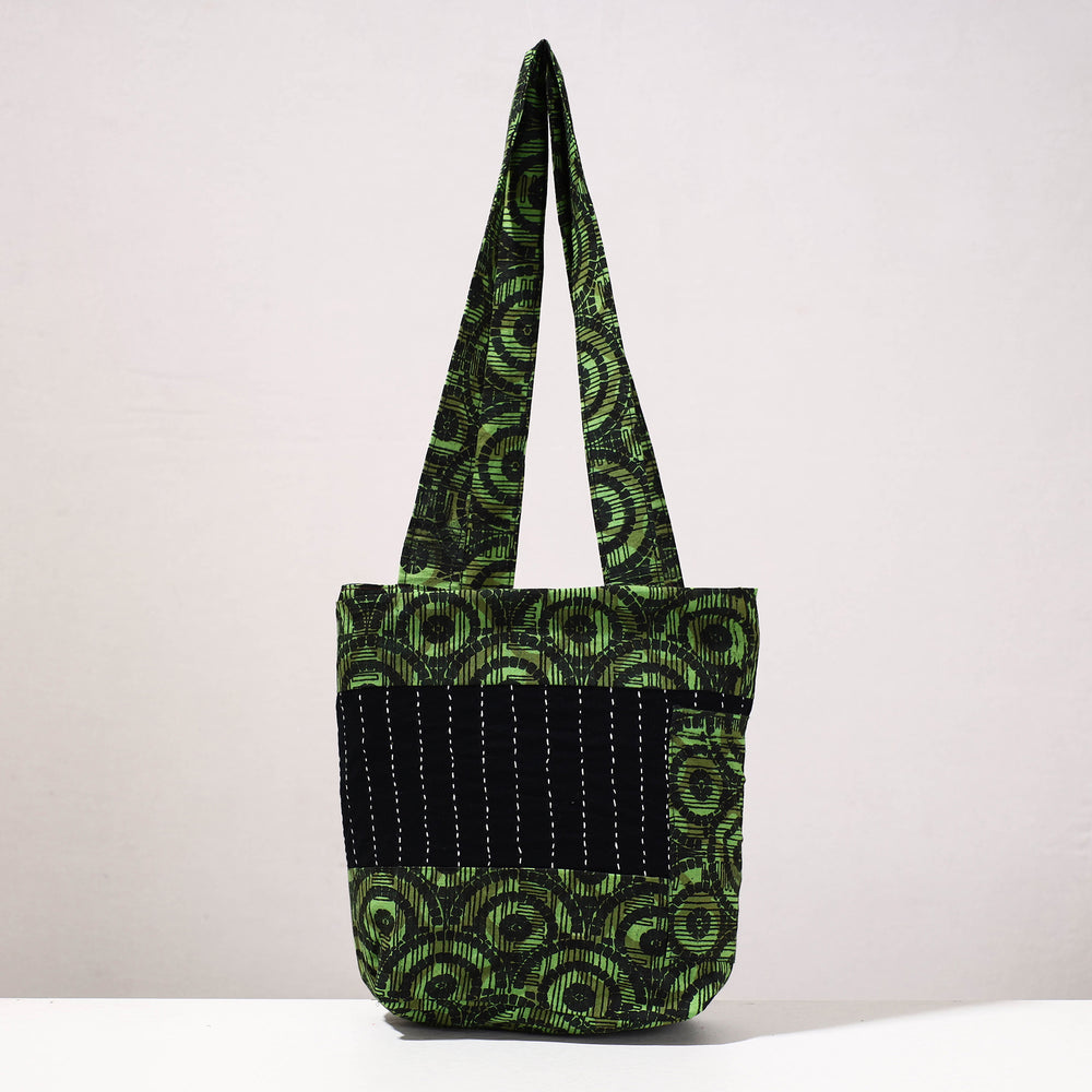 kantha shopping bag