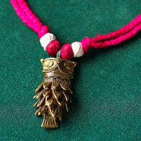 dokra pendant necklace