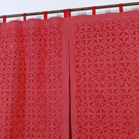 Applique Cutwork Window Curtain