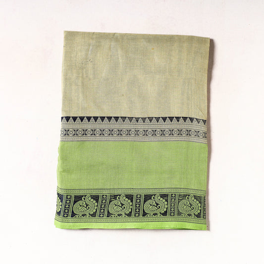 Green - Kanchipuram Cotton Precut Fabric (1.65 Meter)