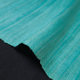 Blue - bhagalpuri handwoven pure desi tussar silk fabric 15