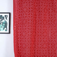 Applique Cutwork Window Curtain