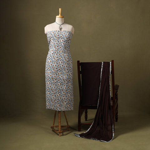 Multicolor - designer! Cotton unstitched dress material