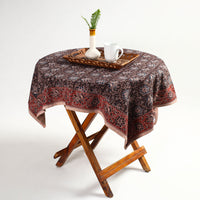 kalamkari block printed table cover