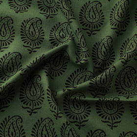 Bagh Hand Block Print Natural Dyed Cotton Fabric 19