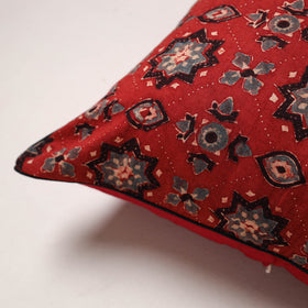 Ajrakh Print Cushion Cover (16 x 16 in) 02