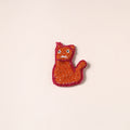 Hand Embroidered Chandi Mati Fridge Magnet 