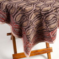 kalamkari block printed table cover