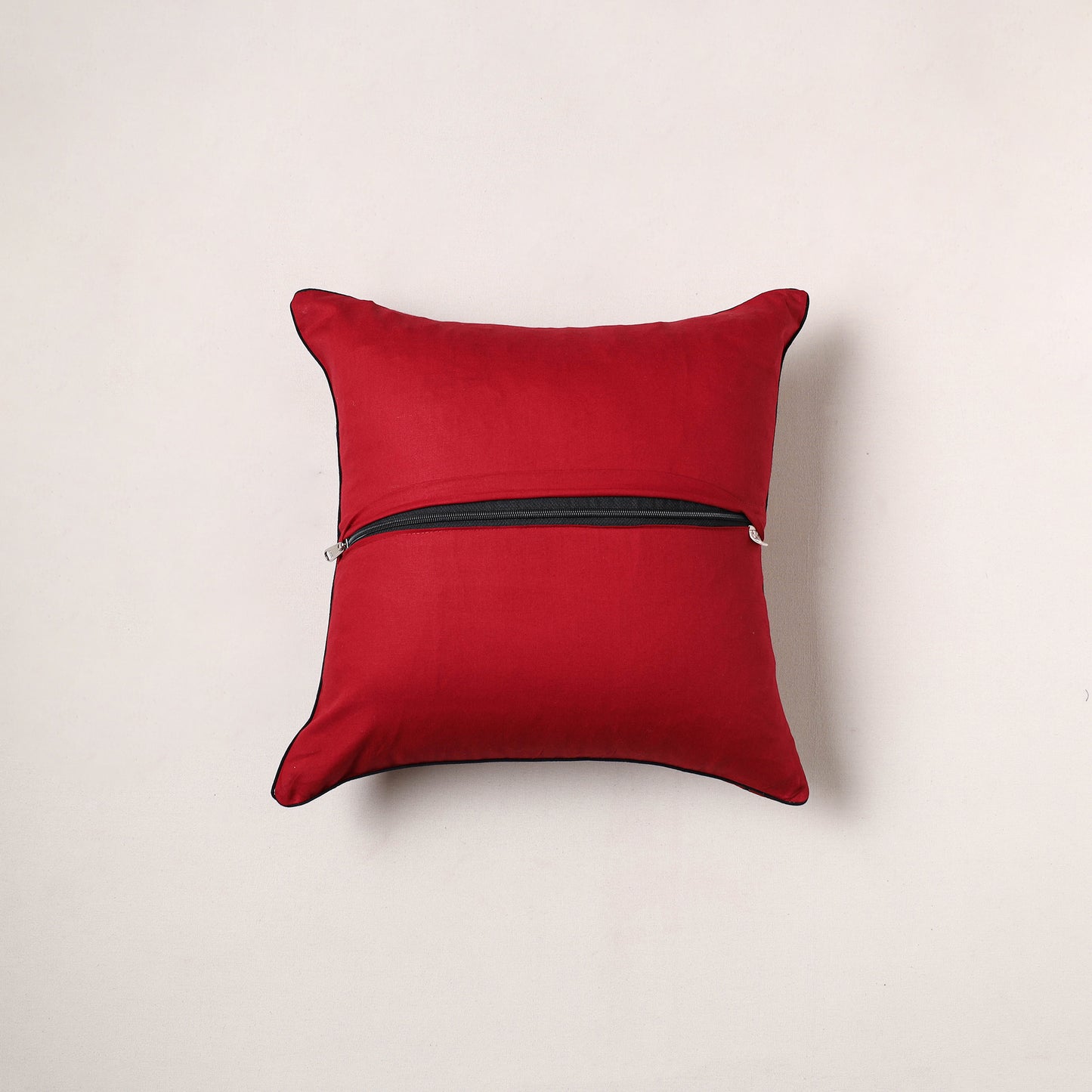 Ajrakh Print Cushion Cover (16 x 16 in) 02