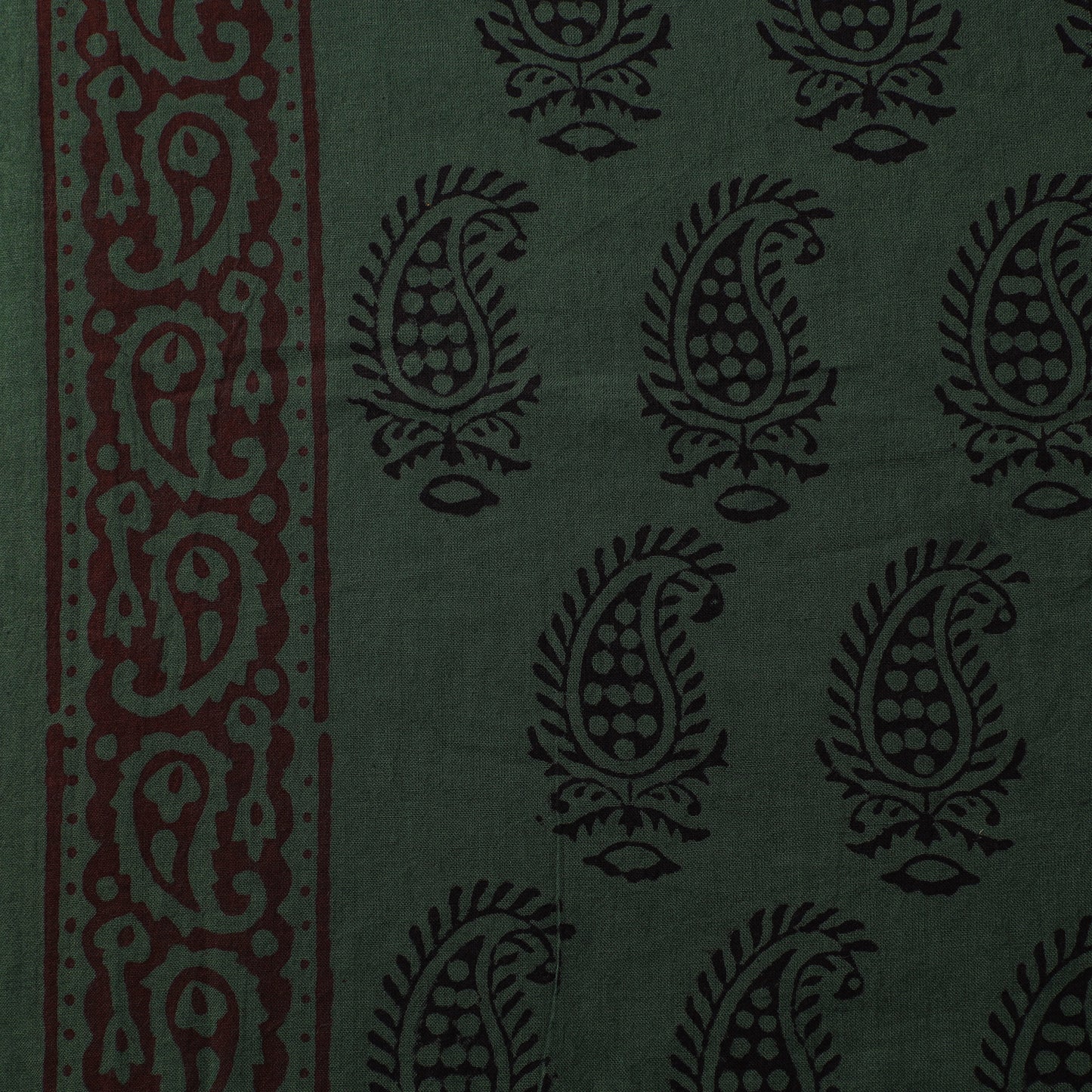Bagh Hand Block Print Natural Dyed Cotton Fabric 21