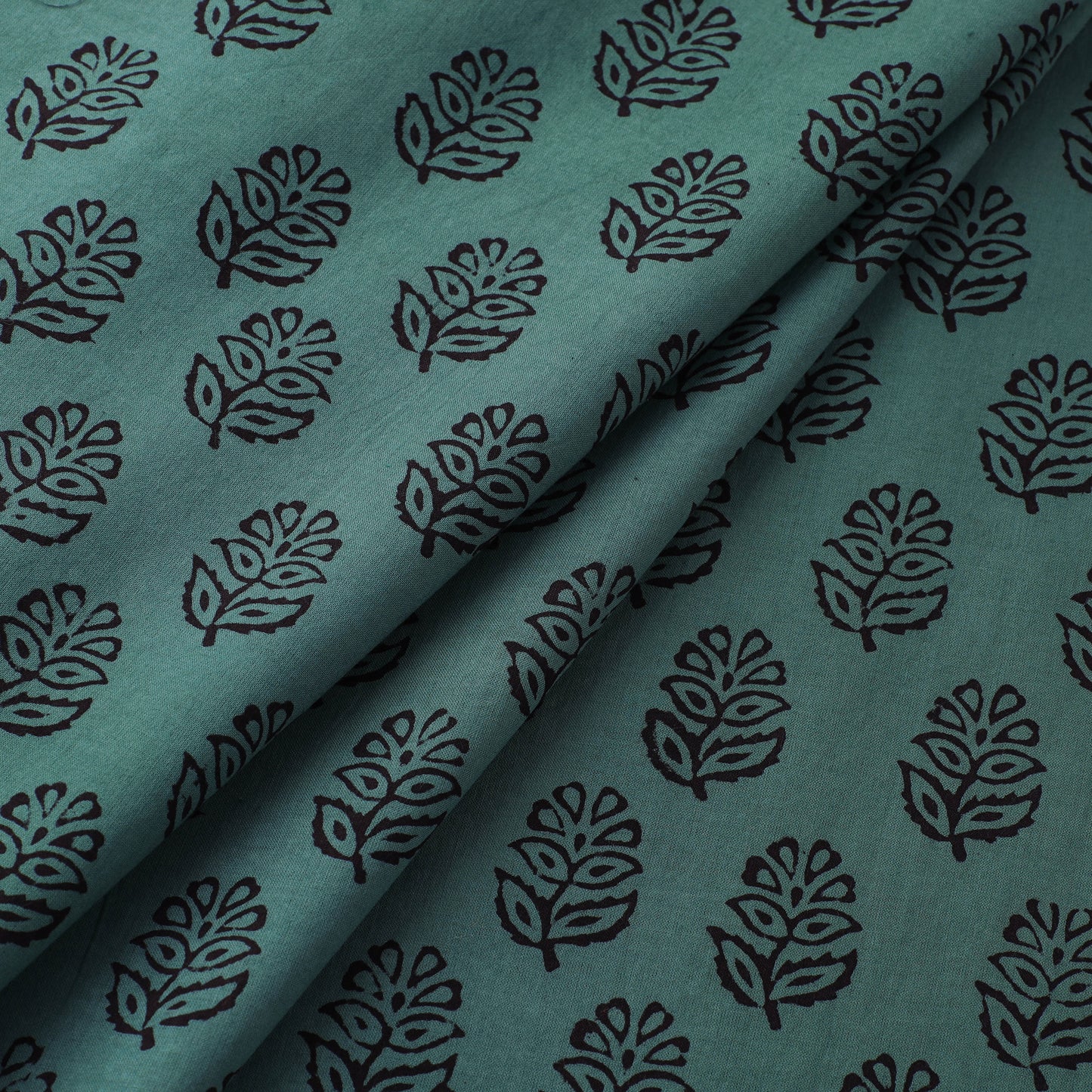 Bagh Hand Block Print Natural Dyed Cotton Fabric 22