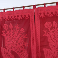 Applique Cutwork Window Curtain