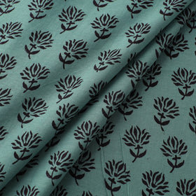 Bagh Hand Block Print Natural Dyed Cotton Fabric 23