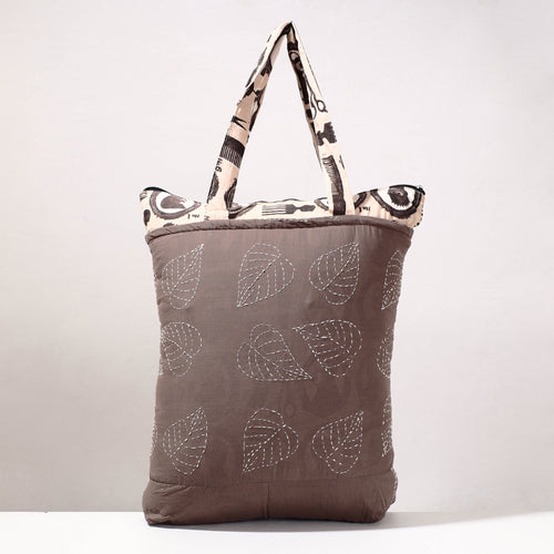 kantha shopping bag