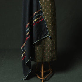 Pochampally Ikat Weave Cotton 2pc Unstitched Dress Material Kurta Set 19