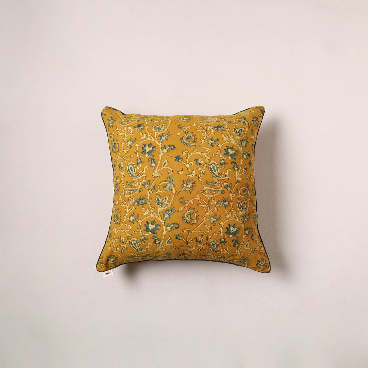 Ajrakh Print Cushion Cover (16 x 16 in) 03