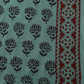 Bagh Hand Block Print Natural Dyed Cotton Fabric 23