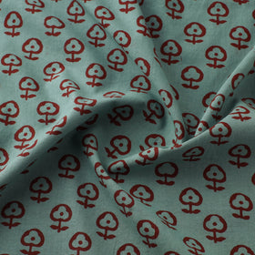 Bagh Hand Block Print Natural Dyed Cotton Fabric 24