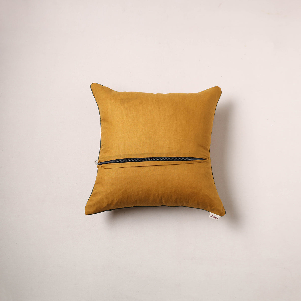 Ajrakh Print Cushion Cover (16 x 16 in) 03