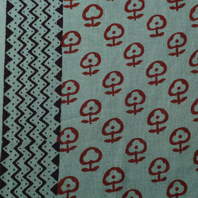 Bagh Hand Block Print Natural Dyed Cotton Fabric 24