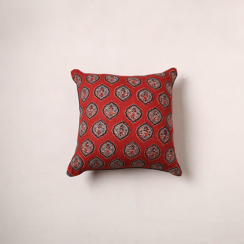 Ajrakh Print Cushion Cover (16 x 16 in) 04
